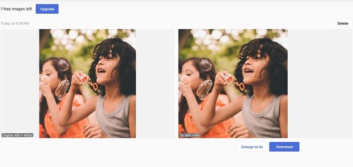 Step 2: Upload your image to process.